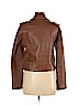 Maje 100% Leather Brown Leather Jacket Size EU (FR) 40 / US 8 - photo 2