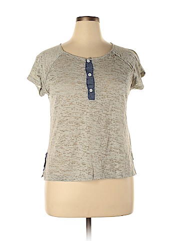 Unbranded Short Sleeve Henley (view 1)