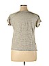 Unbranded Gray Short Sleeve Henley Size XL - photo 2
