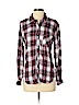 Rails 100% Rayon Red Long Sleeve Button-Down Shirt Size XS - photo 1