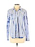 Splendid 100% Cotton Blue Long Sleeve Button-Down Shirt Size S - photo 1