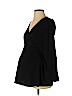 Two Hearts Maternity Black Long Sleeve Top Size S - photo 1