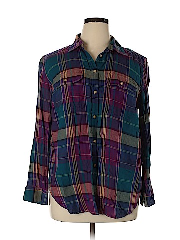 Chaps Long Sleeve Button-Down Shirt (view 1)