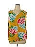 Old Navy 100% Rayon Gold Sleeveless Blouse Size XL - photo 1