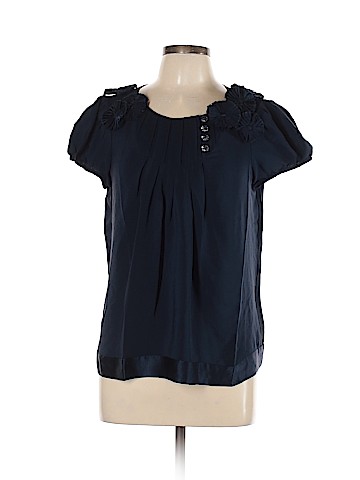 Leifsdottir Short Sleeve Silk Top (view 1)