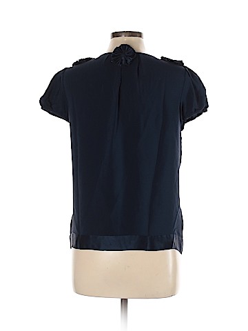 Leifsdottir Short Sleeve Silk Top (view 2)
