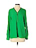 MICHAEL Michael Kors 100% Polyester Green 3/4 Sleeve Blouse Size S - photo 1