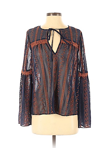 BCBGMAXAZRIA Long Sleeve Blouse (view 1)