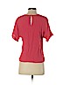 & Other Stories 100% Viscose Red Short Sleeve Blouse Size 4 - photo 2