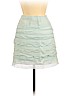 Reiss 100% Silk Blue Silk Skirt Size 8 - photo 2