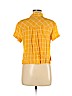 BP. 100% Rayon Yellow Short Sleeve Blouse Size M - photo 2