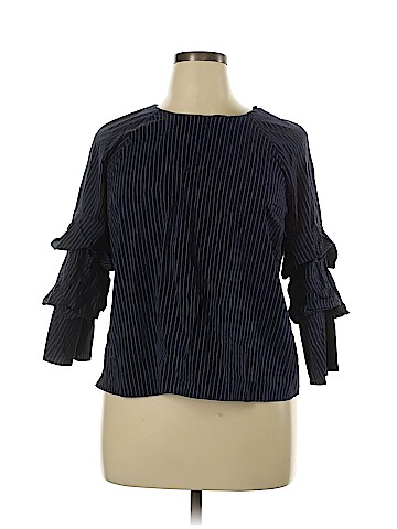 A New Day Long Sleeve Blouse (view 1)