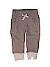 Burt's Bees Baby 100% Cotton Gray Casual Pants Size 0-3 mo - photo 1