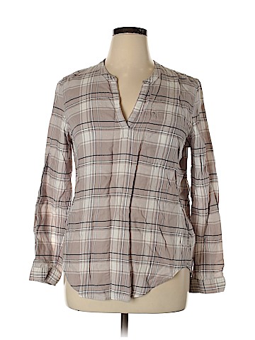 CALVIN KLEIN JEANS Long Sleeve Blouse (view 1)