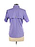 Columbia 100% Polyester Purple Short Sleeve Blouse Size S (petite) - photo 2