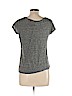 Cynthia Rowley TJX 100% Linen Gray Short Sleeve Top Size L - photo 2