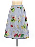 Lush 100% Cotton Blue Casual Skirt Size L - photo 2