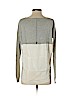 Madison Marcus Gray Silk Pullover Sweater Size XS - photo 2