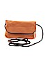 Assorted Brands 100% Leather Orange Leather Crossbody Bag One size - photo 1