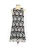 Aqua 100% Polyester Black Casual Dress Size XS - photo 1