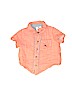 Tommy Bahama 100% Cotton Solid Pink Short Sleeve Button-Down Shirt 9-12 MO / 12 MO - photo 1