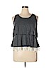 Candie's Gray Sleeveless Top Size XL - photo 1