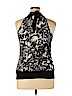 Heart Soul 100% Polyester Black Sleeveless Blouse Size XL - photo 2