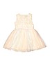The Children's Place Solid Ivory Special Occasion Dress Size 4T - photo 2