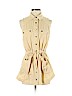 Free People 100% Cotton Yellow Vest Size XS - photo 1