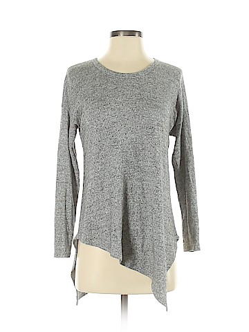 Aqua Long Sleeve Top (view 1)