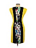 BCBGMAXAZRIA 100% Polyester Yellow Casual Dress Size 10 - photo 2