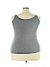 Lane Bryant 100% Cotton Gray Tank Top Size 18 - 20 Plus - photo 2