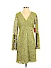 Betsey Johnson 100% Polyester Green Casual Dress Size 4 - photo 1