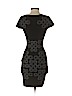 Diane von Furstenberg Black Casual Dress Size P (petite) - photo 2