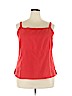 Avenue 100% Polyester Red Sleeveless Blouse Size 18 - 20 Plus - photo 1