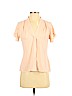 Calvin Klein 100% Polyester Pink Short Sleeve Blouse Size S (petite) - photo 1