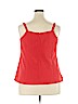 Avenue 100% Polyester Red Sleeveless Blouse Size 18 - 20 Plus - photo 2