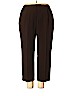 Larry Levine Brown Dress Pants Size 20W - photo 1