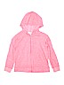 Old Navy Pink Zip Up Hoodie Size 8 - photo 1