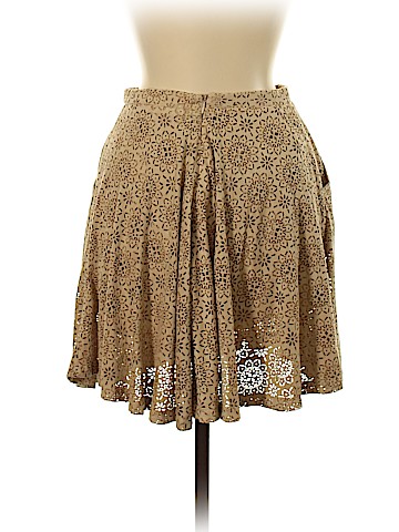 Taylor & Sage Faux Leather Skirt (view 2)