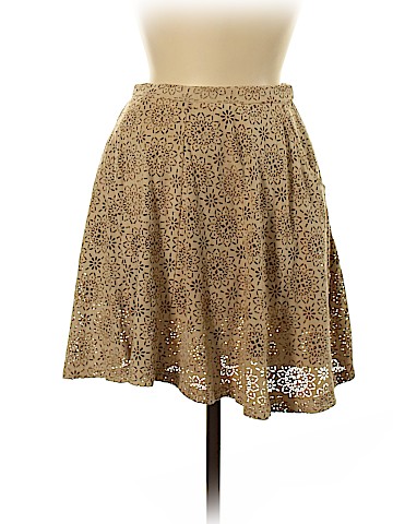 Taylor & Sage Faux Leather Skirt (view 1)