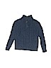 Gap Kids 100% Cotton Solid Blue Pullover Sweater Size 6 - 7 - photo 1