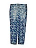 Cat & Jack Floral Blue Jeggings Size 14 - photo 2