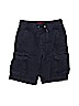 7 For All Mankind 100% Cotton Solid Blue Cargo Shorts Size 12 - photo 1