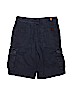 7 For All Mankind 100% Cotton Solid Blue Cargo Shorts Size 12 - photo 2