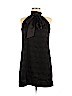 Snap Black Casual Dress Size 7 - photo 1