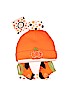 Little Me Orange Beanie Size 0-12 - photo 1