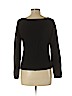 Yansi Fugel 100% Cashmere Black Cashmere Pullover Sweater Size L - photo 2