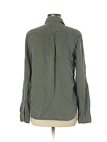 American Eagle Outfitters Long Sleeve Button-Down Shirt (view 2)