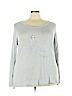Disney Gray Long Sleeve Top Size 3X - photo 1